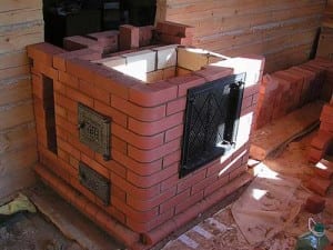Как установить печь камин в деревянном доме